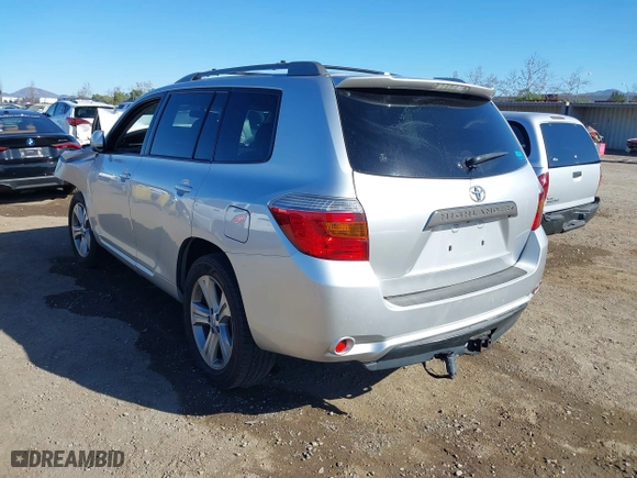 2009 Toyota Highlander Sport with VIN JTEES43A192136906, listed as a IAAI auction lot 41293774 with 195,321 mi miles. Bid and sale history available at carsss.com. Image 3.