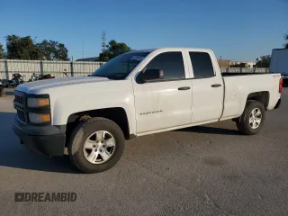 2014 Chevrolet Silverado 1500 Work Truck with VIN 1GCVKPEH7EZ328204, listed as a Copart auction lot 81999804 with 186,139 mi miles and Salvage Title. Bid and sale history available at DreamBid. Image 1.
