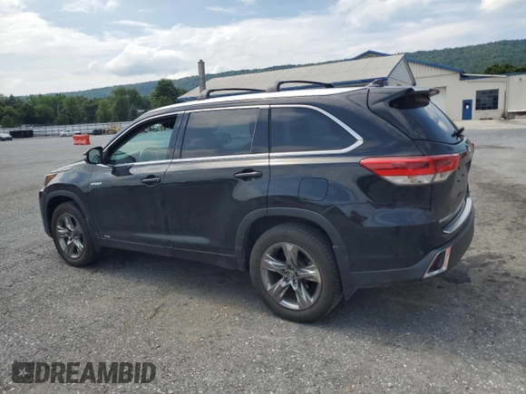 2018 Toyota Highlander Hybrid Limited с VIN 5TDDGRFH4JS046590, выставлен на аукционе Copart как лот 64359635 с пробегом 114 376 миль миль и Списание • Salvage title. История ставок и продаж доступна на DreamBid. Изображение 2.