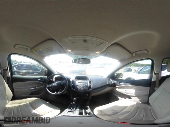 2017 Ford Escape SE with VIN 1FMCU0GD4HUE85348, listed as a IAAI auction lot 42135485 with 124,608 mi miles. Bid and sale history available at carsss.com. Image 18.