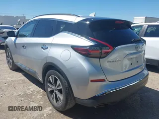 2023 Nissan Murano SV z VIN 5N1AZ2BJ8PC123349, wystawiony jako IAAI lot #42075746 z przebiegiem 47 239 mil mil oraz . Historia ofert i sprzedaży dostępna na DreamBid. Obrazek 3.