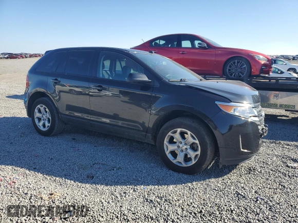 2014 Ford Edge SEL with VIN 2FMDK3JC9EBA62245, listed as a Copart auction lot 48634175 with 103,830 mi miles and Salvage Title. Bid and sale history available at carsss.com. Image 4.