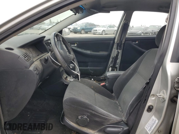 2003 Toyota Corolla CE with VIN 1NXBR32E63Z126266, listed as a Copart auction lot 50614875 with 288,566 mi miles and Salvage Title. Bid and sale history available at DreamBid. Image 7.