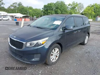 2016 Kia Sedona LX with VIN KNDMB5C16G6188852, listed as a IAAI auction lot 42238208 with 117,045 mi miles and . Bid and sale history available at DreamBid. Image 6.