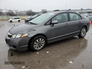 2011 Honda Civic EX-L with VIN 2HGFA1F93BH506327, listed as a Copart auction lot 43291555 with 110,135 mi miles and Salvage Title. Bid and sale history available at DreamBid. Image 1.