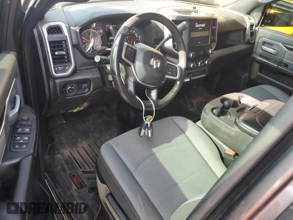 2022 Ram 3500 SLT with VIN 3C63R3HL2NG419898, listed as a Copart auction lot 43207465 with 92,178 mi miles and Salvage Title. Bid and sale history available at carsss.com. Image 8.