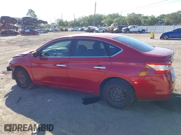 2014 Nissan Sentra S with VIN 3N1AB7AP1EL675968, listed as a IAAI auction lot 42026082 with 188,100 mi miles and . Bid and sale history available at DreamBid. Image 15.