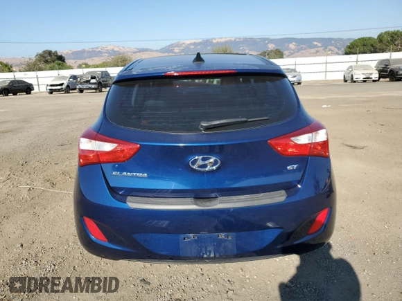 2013 Hyundai Elantra GT with VIN KMHD35LE2DU111222, listed as a Copart auction lot 70581894 with 145,382 mi miles and Salvage Title. Bid and sale history available at carsss.com. Image 6.