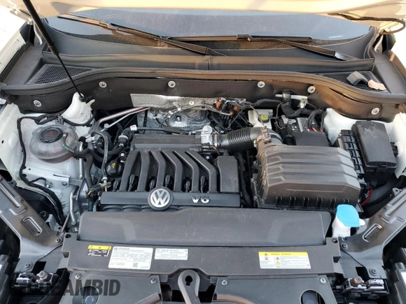 2023 Volkswagen Atlas SEL Premium R-Line with VIN 1V2FE2CA9PC228100, listed as a Copart auction lot 42774795 with 6,944 mi miles and Salvage title. Bid and sale history available at DreamBid. Image 12.