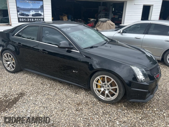2012 Cadillac CTS-V z VIN 1G6DV5EP6C0147260, wystawiony jako Copart lot #54858355 z przebiegiem 127 197 mil mil oraz Szkoda całkowita • Salvage title. Historia ofert i sprzedaży dostępna na DreamBid. Obrazek 1.