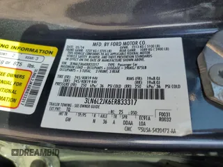2014 Lincoln MKZ z VIN 3LN6L2JK6ER833317, wystawiony jako Copart lot #50555105 z przebiegiem 157 510 mil mil oraz Szkoda całkowita • Salvage title. Historia ofert i sprzedaży dostępna na DreamBid. Obrazek 12.