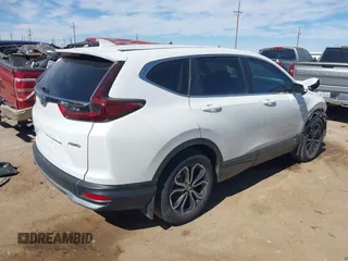 2020 Honda CR-V EX with VIN 2HKRW2H51LH692844, listed as a IAAI auction lot 41572877 with 24,950 mi miles. Bid and sale history available at carsss.com. Image 4.