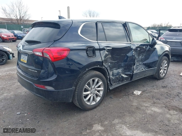 2020 Buick Envision Essence with VIN LRBFXCSA3LD036581, listed as a IAAI auction lot 41482864 with 42,106 mi miles. Bid and sale history available at carsss.com. Image 4.
