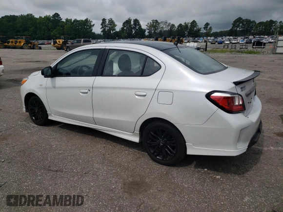 2024 Mitsubishi Mirage G4 ES with VIN ML32FUFJ0RHF06883, listed as a Copart auction lot 65540104 with 15,378 mi miles and Salvage Title. Bid and sale history available at carsss.com. Image 2.