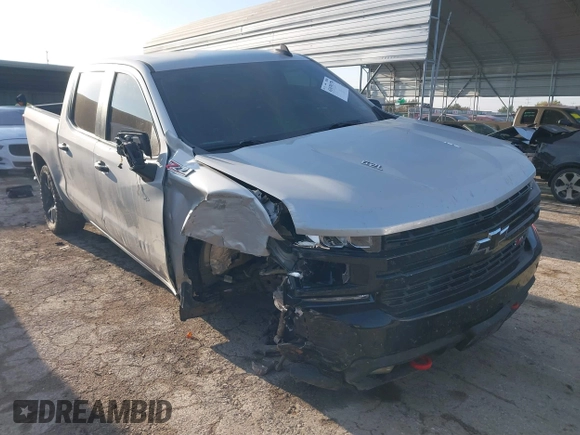 2022 Chevrolet Silverado 1500 LT Trail Boss with VIN 1GCPYFEL6NZ158262, listed as a IAAI auction lot 41039379 with 125,225 mi miles and . Bid and sale history available at DreamBid. Image 1.