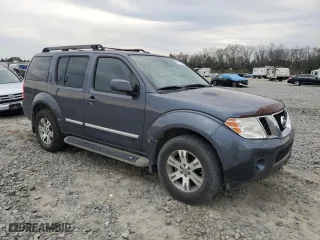 2012 Nissan Pathfinder LE with VIN 5N1AR1NN8CC601529, listed as a Copart auction lot 45178315 with 212,392 mi miles and Salvage Title. Bid and sale history available at carsss.com. Image 4.