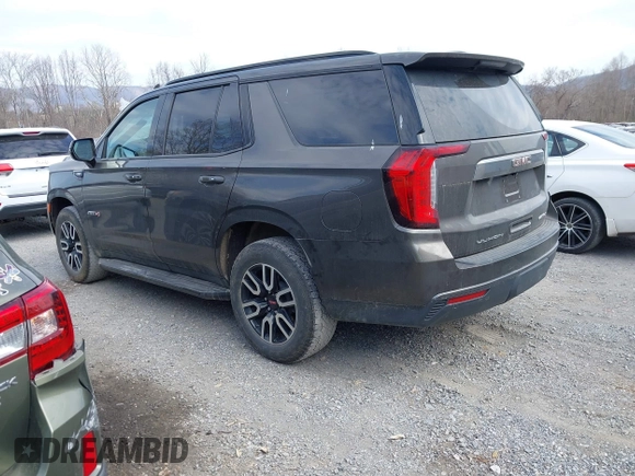 2021 GMC Yukon AT4 with VIN 1GKS2CKD7MR458189, listed as a IAAI auction lot 41893918 with 47,730 mi miles. Bid and sale history available at carsss.com. Image 3.