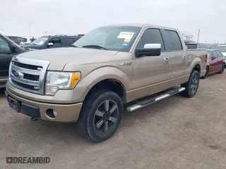 2013 Ford F-150 XL with VIN 1FTEW1CM7DKE21815, listed as a IAAI auction lot 41570720 with 186,398 mi miles. Bid and sale history available at carsss.com. Image 2.
