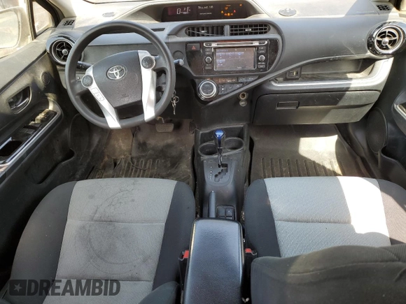 2015 Toyota Prius One with VIN JTDKDTB31F1580349, listed as a Copart auction lot 48339695 with 4,201 mi miles and Salvage Title. Bid and sale history available at carsss.com. Image 8.