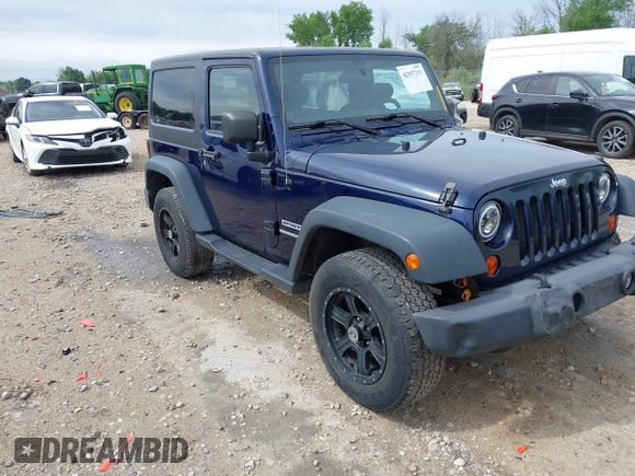 2013 Jeep Wrangler Sport with VIN 1C4AJWAG2DL505655, listed as a IAAI auction lot 42557213 with 185,502 mi miles and . Bid and sale history available at DreamBid. Image 1.
