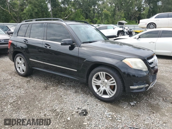 2015 Mercedes-Benz GLK 350 with VIN WDCGG5HB0FG433177, listed as a Copart auction lot 61908814 with 116,566 mi miles and Salvage Title. Bid and sale history available at DreamBid. Image 4.