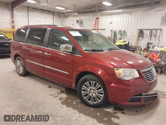 2015 Chrysler Town & Country Touring L with VIN 2C4RC1CG8FR525304, listed as a IAAI auction lot 41829438 with 125,587 mi miles and . Bid and sale history available at DreamBid. Image 1.