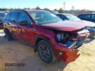 2024 Toyota RAV4 Hybrid XLE Premium with VIN 4T3B6RFVXRU166145, listed as a IAAI auction lot 41310813 with 8,276 mi miles and . Bid and sale history available at DreamBid. Image 1.