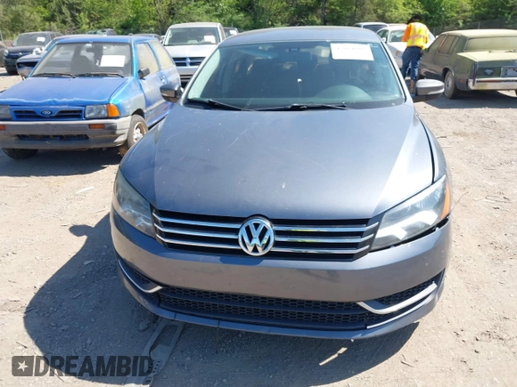 2012 Volkswagen Passat S with VIN 1VWAH7A37CC080086, listed as a IAAI auction lot 42064603 with 188,256 mi miles and . Bid and sale history available at DreamBid. Image 6.
