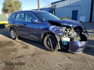 2017 Nissan Rogue S with VIN KNMAT2MV0HP525012, listed as a Copart auction lot 50725845 with 108,927 mi miles and Salvage Title. Bid and sale history available at carsss.com. Image 4.