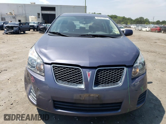 2009 Pontiac Vibe 1SB with VIN 5Y2SP67039Z431857, listed as a Copart auction lot 62357425 with 104,786 mi miles and Salvage title. Bid and sale history available at DreamBid. Image 5.