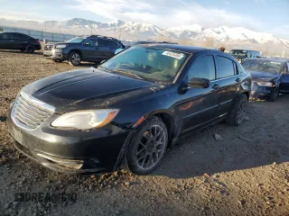 2012 Chrysler 200 LX with VIN 1C3CCBAG8CN246270, listed as a Copart auction lot 46426485 with 143,608 mi miles and Salvage Title. Bid and sale history available at DreamBid. Image 1.
