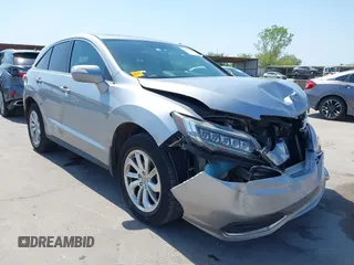 2017 Acura RDX w/Technology Pkg with VIN 5J8TB4H59HL014876, listed as a IAAI auction lot 42034309 with 57,472 mi miles. Bid and sale history available at carsss.com. Image 1.
