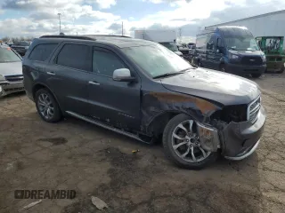 2017 Dodge Durango Citadel with VIN 1C4RDJEG5HC937704, listed as a Copart auction lot 43774085 with 108,628 mi miles and Salvage Title. Bid and sale history available at carsss.com. Image 4.
