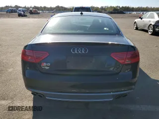 2015 Audi S5 Premium Plus with VIN WAUCGAFR8FA015141, listed as a Copart auction lot 47852075 with 76,513 mi miles and Salvage Title. Bid and sale history available at carsss.com. Image 6.