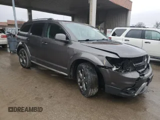 2017 Dodge Journey Crossroad Plus with VIN 3C4PDDGG0HT512580, listed as a Copart auction lot 46680745 with 132,074 mi miles and Clean title. Bid and sale history available at DreamBid. Image 4.