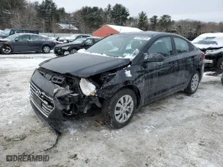 2022 Hyundai Accent SE with VIN 3KPC24A66NE179113, listed as a Copart auction lot 41794975 with 11,373 mi miles and Non Repairable. Bid and sale history available at carsss.com. Image 1.