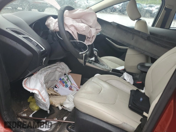 2018 Ford Focus Titanium с VIN 1FADP3N20JL295860, выставлен на аукционе Copart как лот 56650395 с пробегом 98 304 миль миль и Списание • Salvage title. История ставок и продаж доступна на DreamBid. Изображение 7.