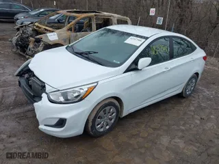 2017 Hyundai Accent SE with VIN KMHCT4AE3HU319544, listed as a IAAI auction lot 41557906 with 129,091 mi miles. Bid and sale history available at carsss.com. Image 2.