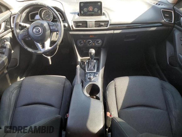 2016 Mazda 3 i Touring with VIN JM1BM1V72G1296409, listed as a Copart auction lot 59008785 with 124,738 mi miles and Salvage title. Bid and sale history available at DreamBid. Image 8.