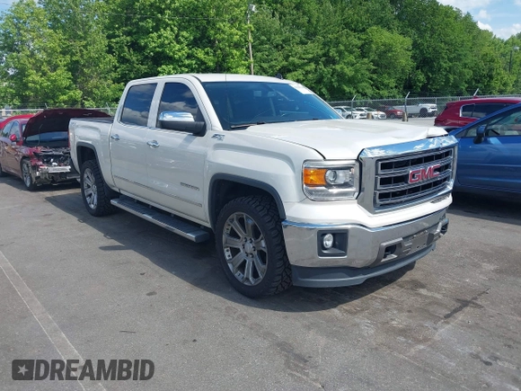 2014 GMC Sierra 1500 SLT with VIN 3GTU2VEC5EG548784, listed as a IAAI auction lot 42156738 with 118,809 mi miles and . Bid and sale history available at DreamBid. Image 1.