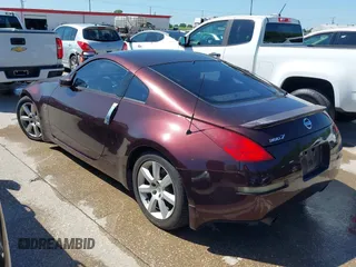2003 Nissan 350Z Enthusiast with VIN JN1AZ34D53T118124, listed as a IAAI auction lot 42108268 with 226,959 mi miles. Bid and sale history available at carsss.com. Image 3.