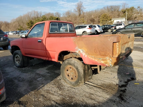 1991 Toyota 4WD Pickups DLX with VIN JT4RN01P5M7044142, listed as a Copart auction lot 41616415 with 143655 miles and Clean Title. Bid and sale history available at carsss.com. Image 2.