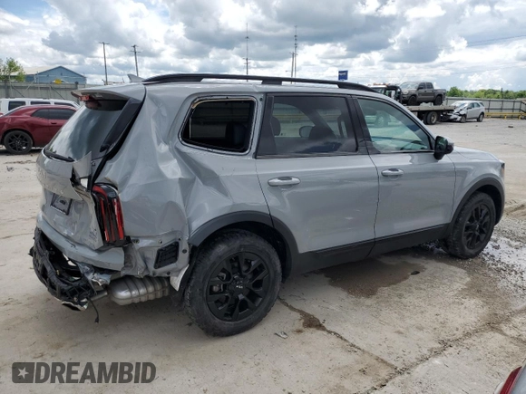 2024 Kia Telluride SX X-Line z VIN 5XYP5DGC3RG486771, wystawiony jako Copart lot #55603525 z przebiegiem 14 188 mil mil oraz Szkoda całkowita • Salvage title. Historia ofert i sprzedaży dostępna na DreamBid. Obrazek 3.
