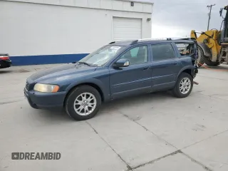 2007 Volvo XC70 with VIN YV4SZ592871280221, listed as a Copart auction lot 47801955 with 151,519 mi miles and Salvage Title. Bid and sale history available at carsss.com. Image 1.