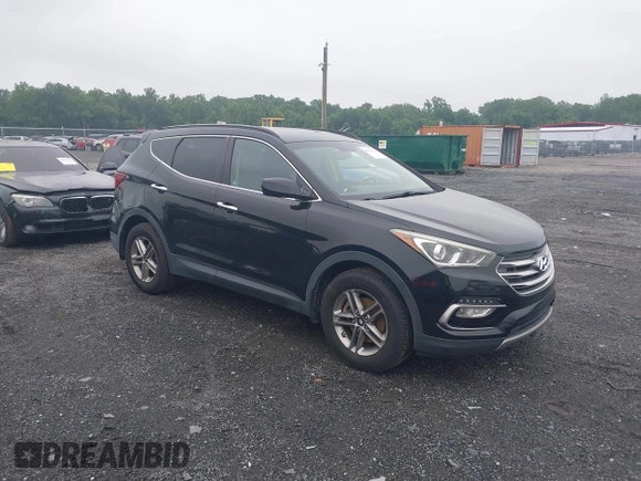2017 Hyundai Santa Fe 2.4L with VIN 5NMZUDLB8HH009282, listed as a IAAI auction lot 42512122 with 81,744 mi miles and . Bid and sale history available at DreamBid. Image 1.