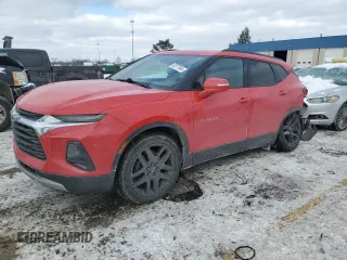 2019 Chevrolet Blazer z VIN 3GNKBCRS2KS697859, wystawiony jako Copart lot #42671545 z przebiegiem 130 279 mil mil oraz Szkoda całkowita • Salvage title. Historia ofert i sprzedaży dostępna na DreamBid. Obrazek 1.