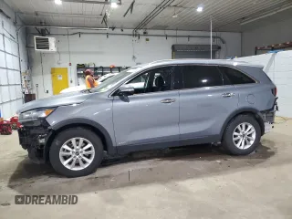 2020 Kia Sorento LX with VIN 5XYPGDA30LG691491, listed as a Copart auction lot 42763465 with 74,326 mi miles and Salvage Title. Bid and sale history available at carsss.com. Image 1.
