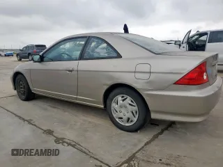 2004 Honda Civic LX with VIN 1HGEM22504L042804, listed as a Copart auction lot 55360395 with 0 mi miles and Clean Title. Bid and sale history available at carsss.com. Image 2.