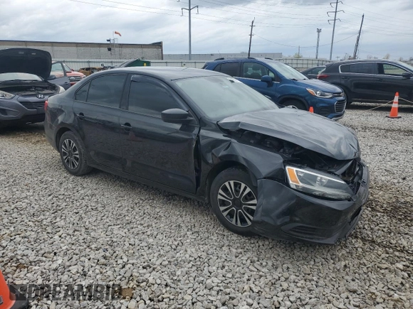 2014 Volkswagen Jetta Sedan S with VIN 3VW1K7AJ1EM444598, listed as a Copart auction lot 51670915 with 131,849 mi miles and Salvage Title. Bid and sale history available at carsss.com. Image 4.