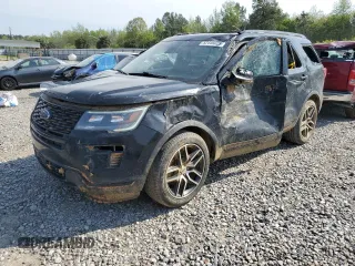 2018 Ford Explorer Sport с VIN 1FM5K8GT2JGC47958, выставлен на аукционе Copart как лот 52446025 с пробегом 74 610 миль миль и Списание • Salvage title. История ставок и продаж доступна на DreamBid. Изображение 1.